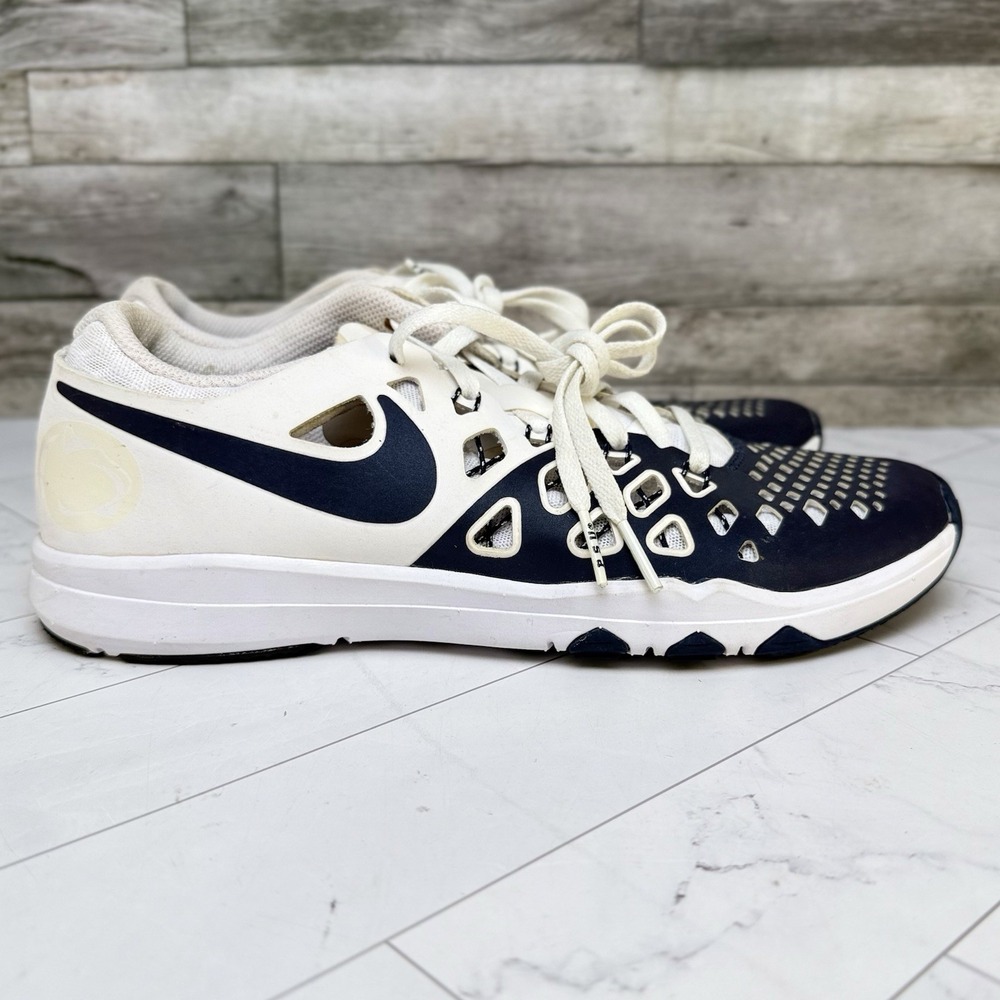 Nike Train Speed 4 Amp - Men's Size 7 - Penn State Nittany Lions 844102-140